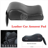 Premium Grey Arm Rest Cushion with Memory Foam  Universal Car Accessory